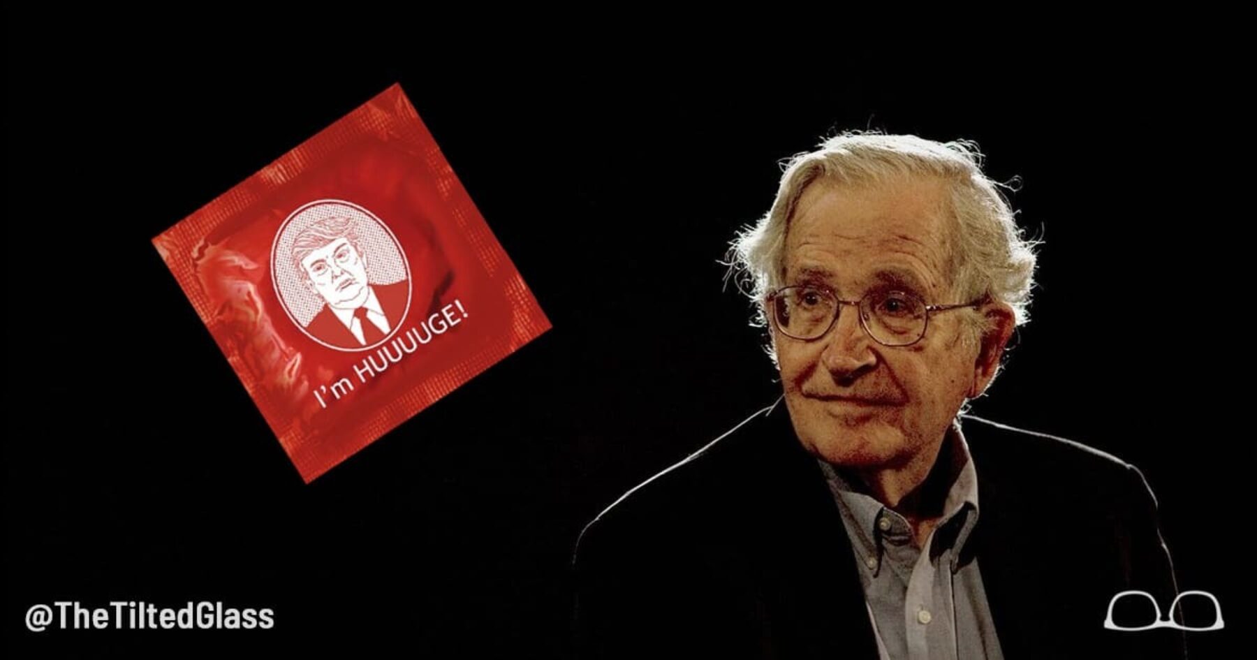 Noam Chomsky Accepts Condom Snorting Challenge