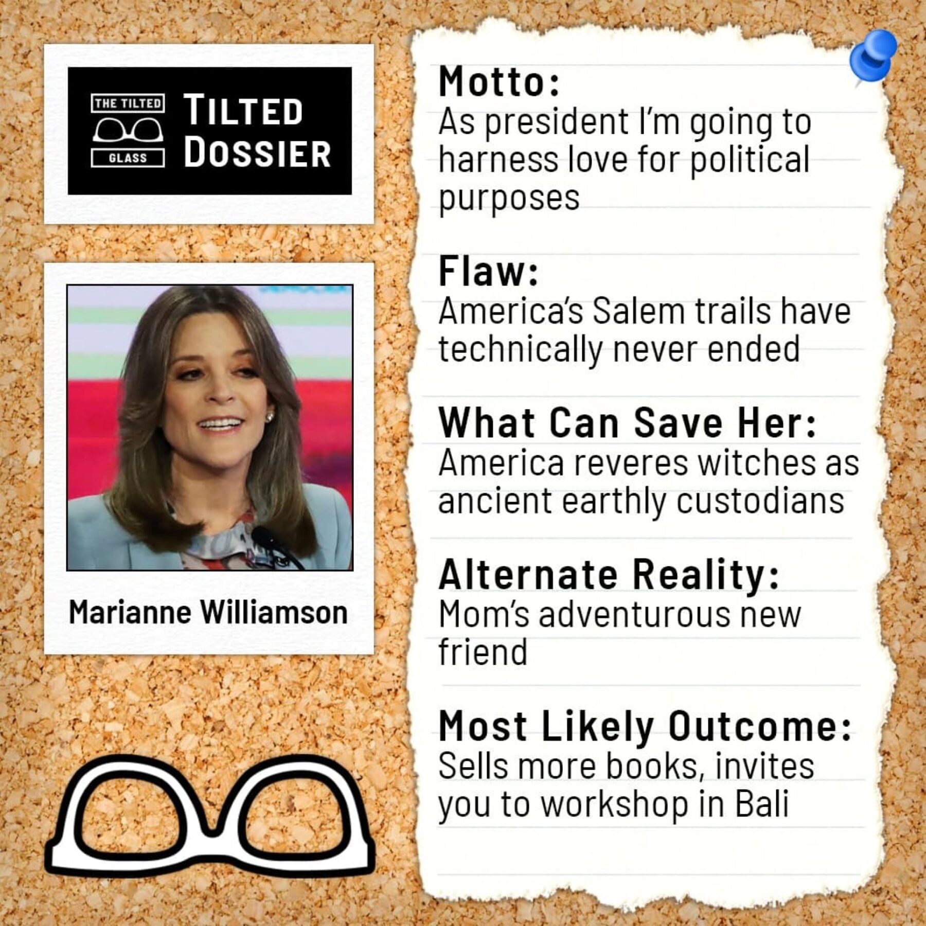 Who is Marianne Williamson? A Dossier Roast