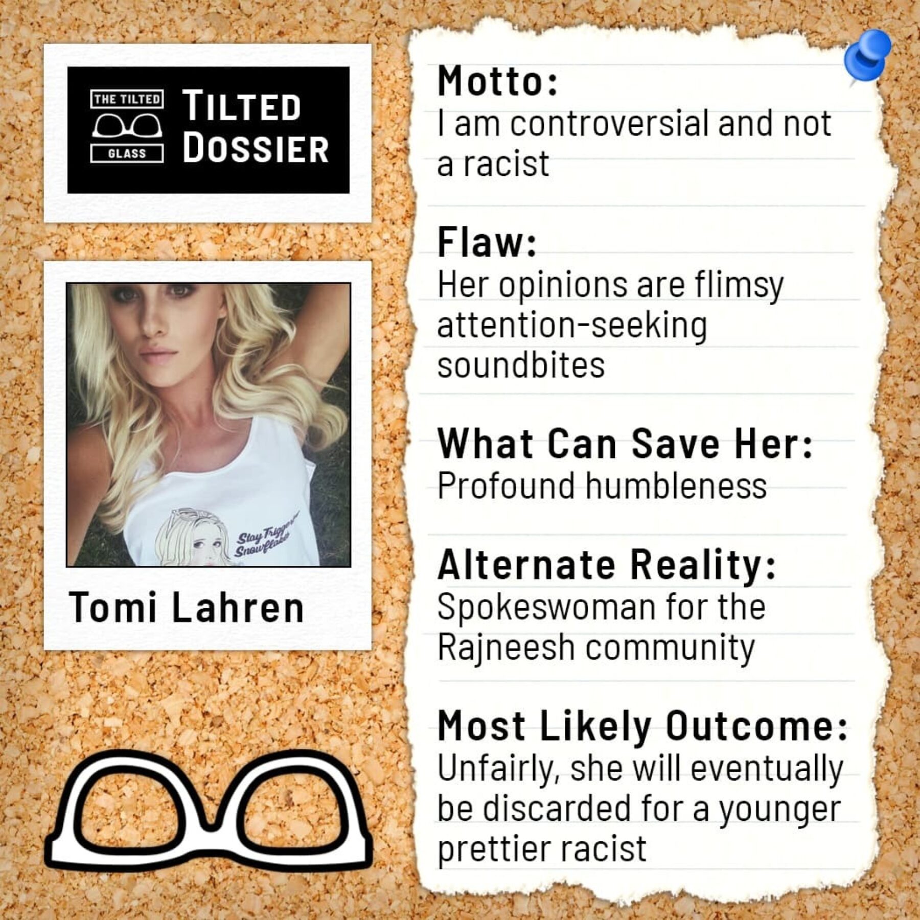 Who is Tomi Lahren? A Dossier Roast