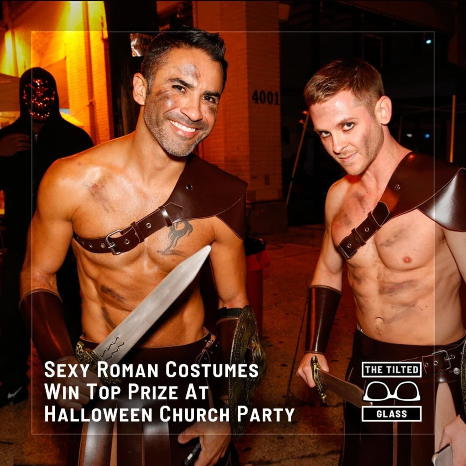 Sexy Roman Costumes Win Top Prize At Halloween Church Party