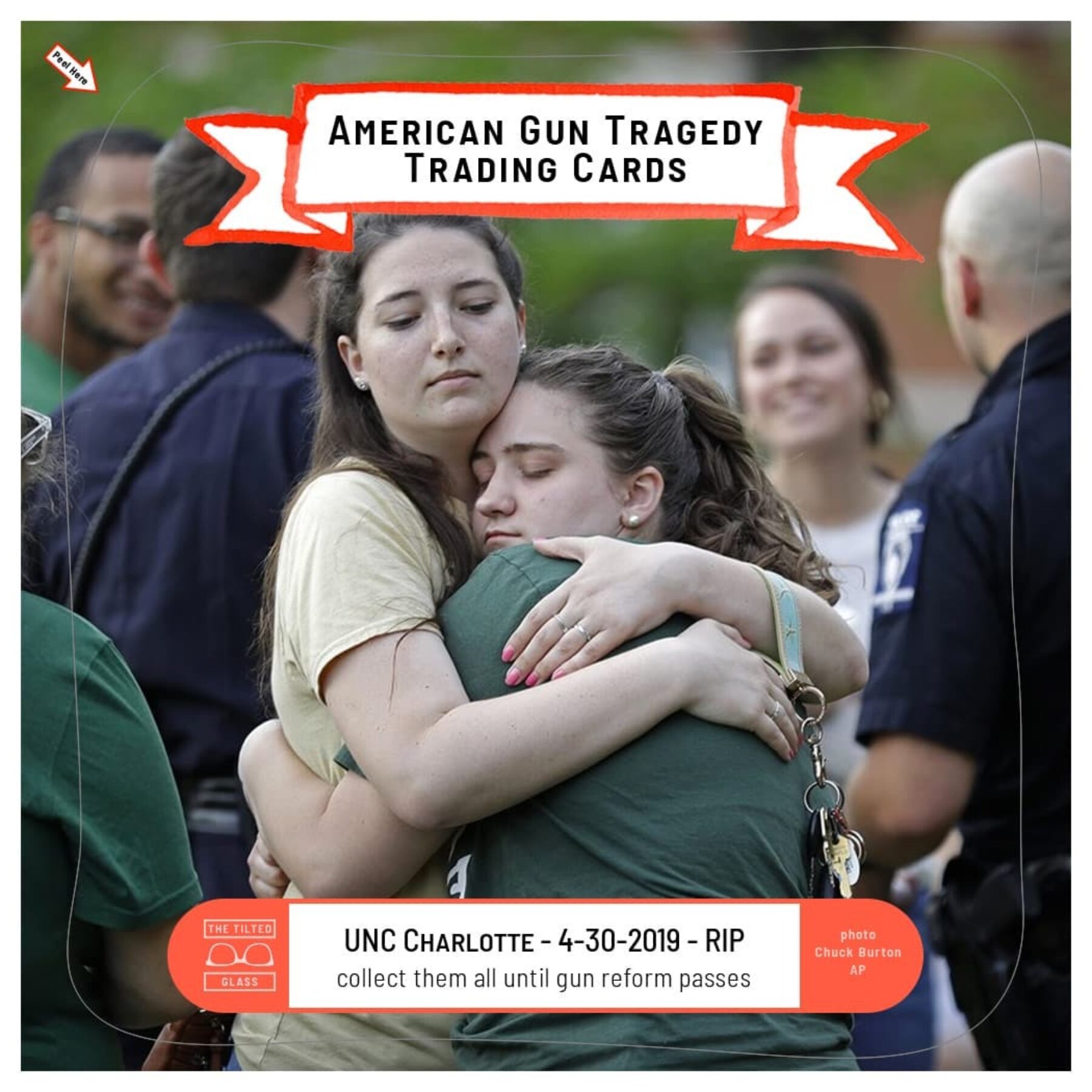 American Gun Tragedy Trading Cards - 4-30-2019 - UNC Charlotte