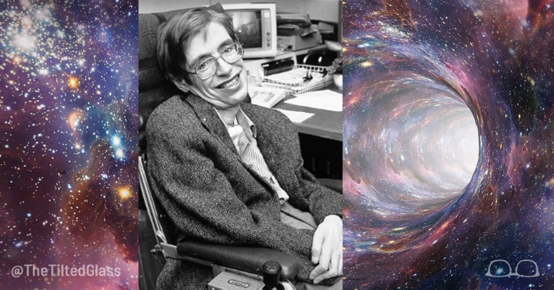 Stephen Hawking Enters Black Hole