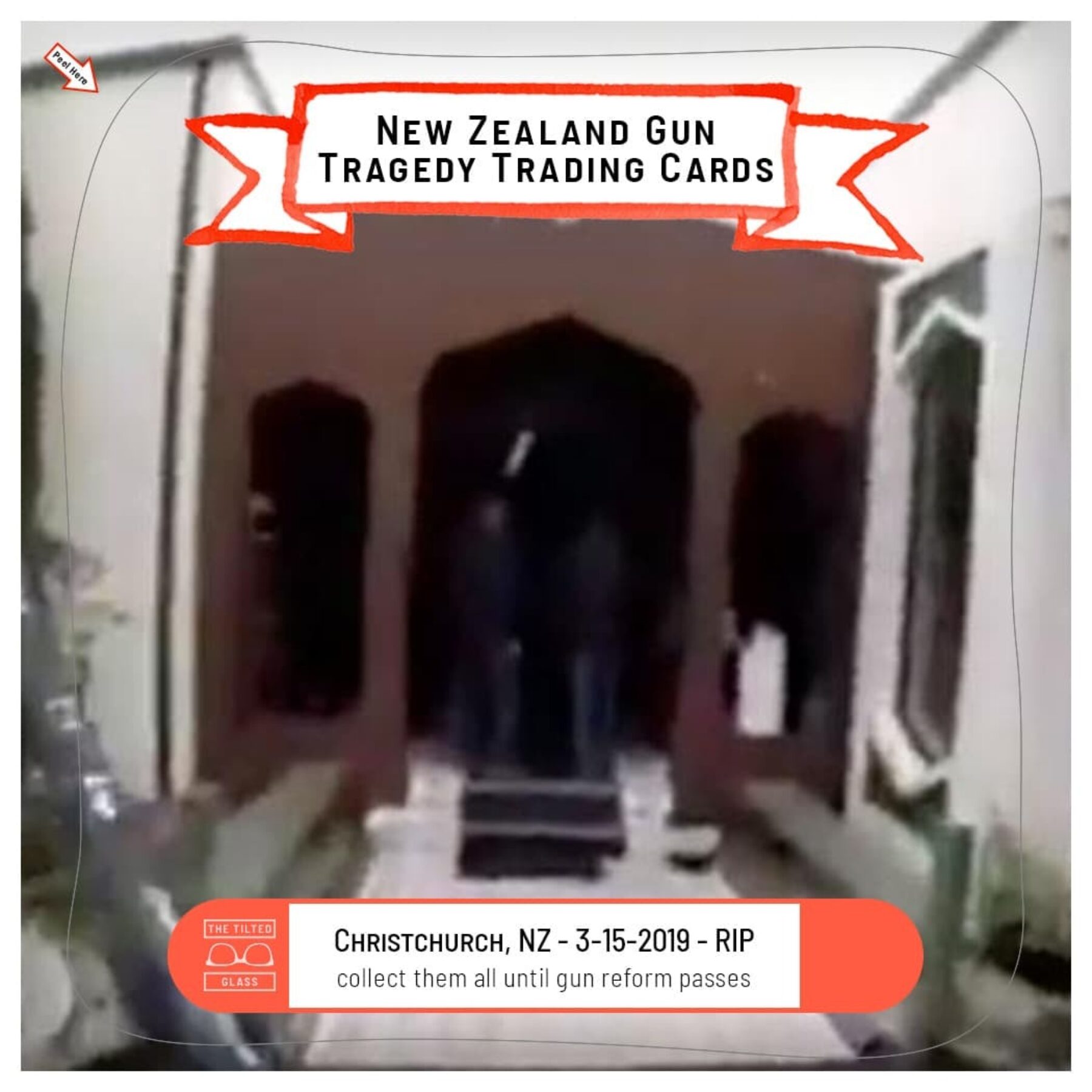 New Zealand Gun Tragedy Trading Cards - 3-15-2019