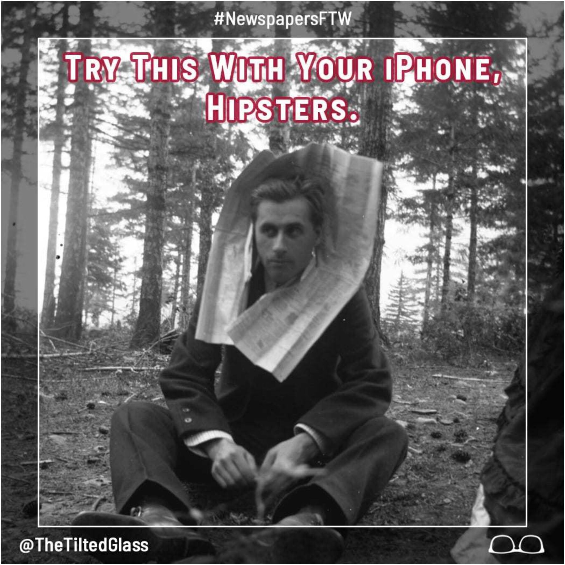 Try This With Your iPhone, Hipsters
