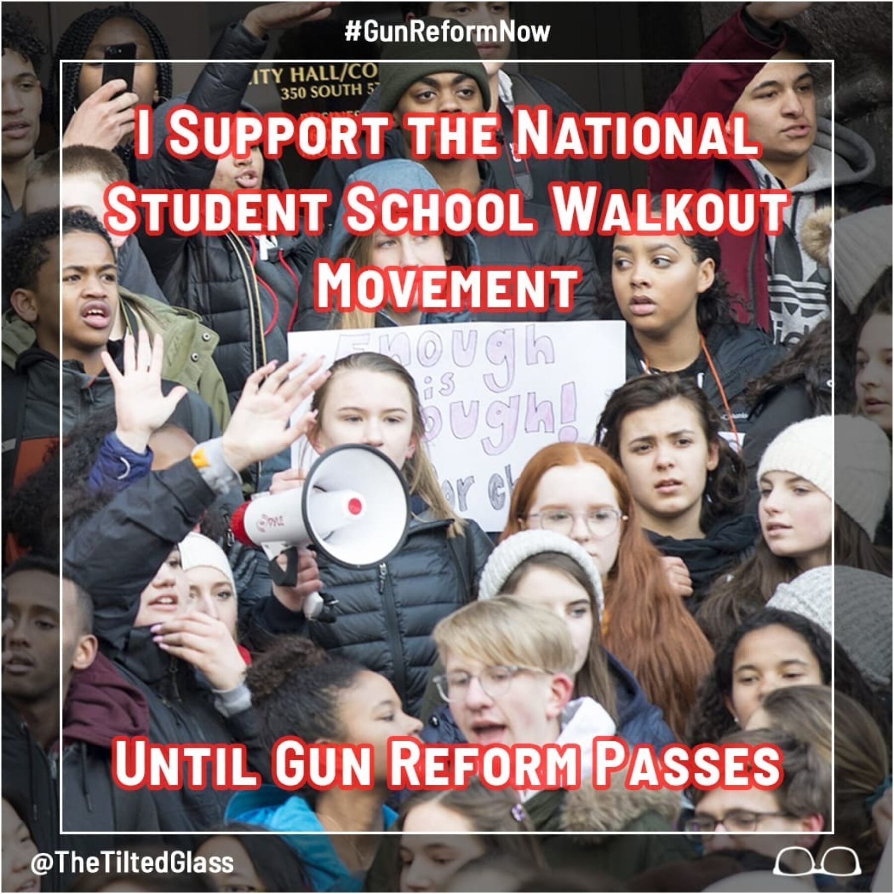 I Support the National Student School Walkout Movement