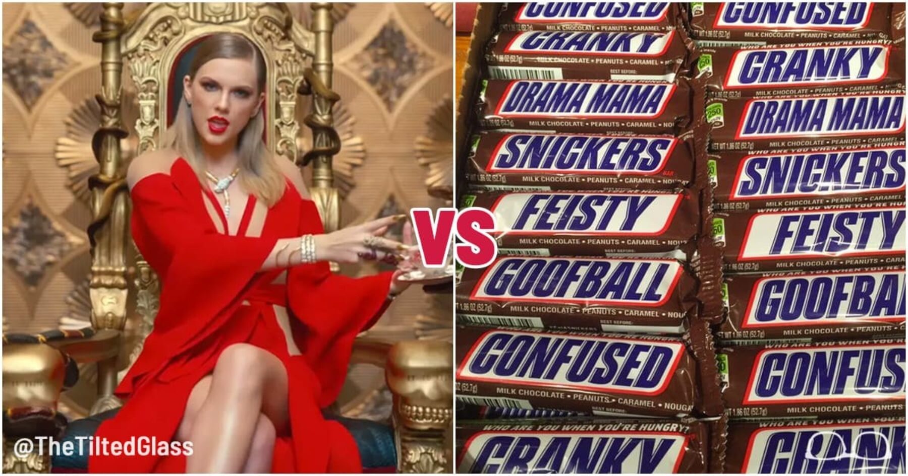 Taylor Swift vs a Snickers Bar: Who is a Better Rapper?