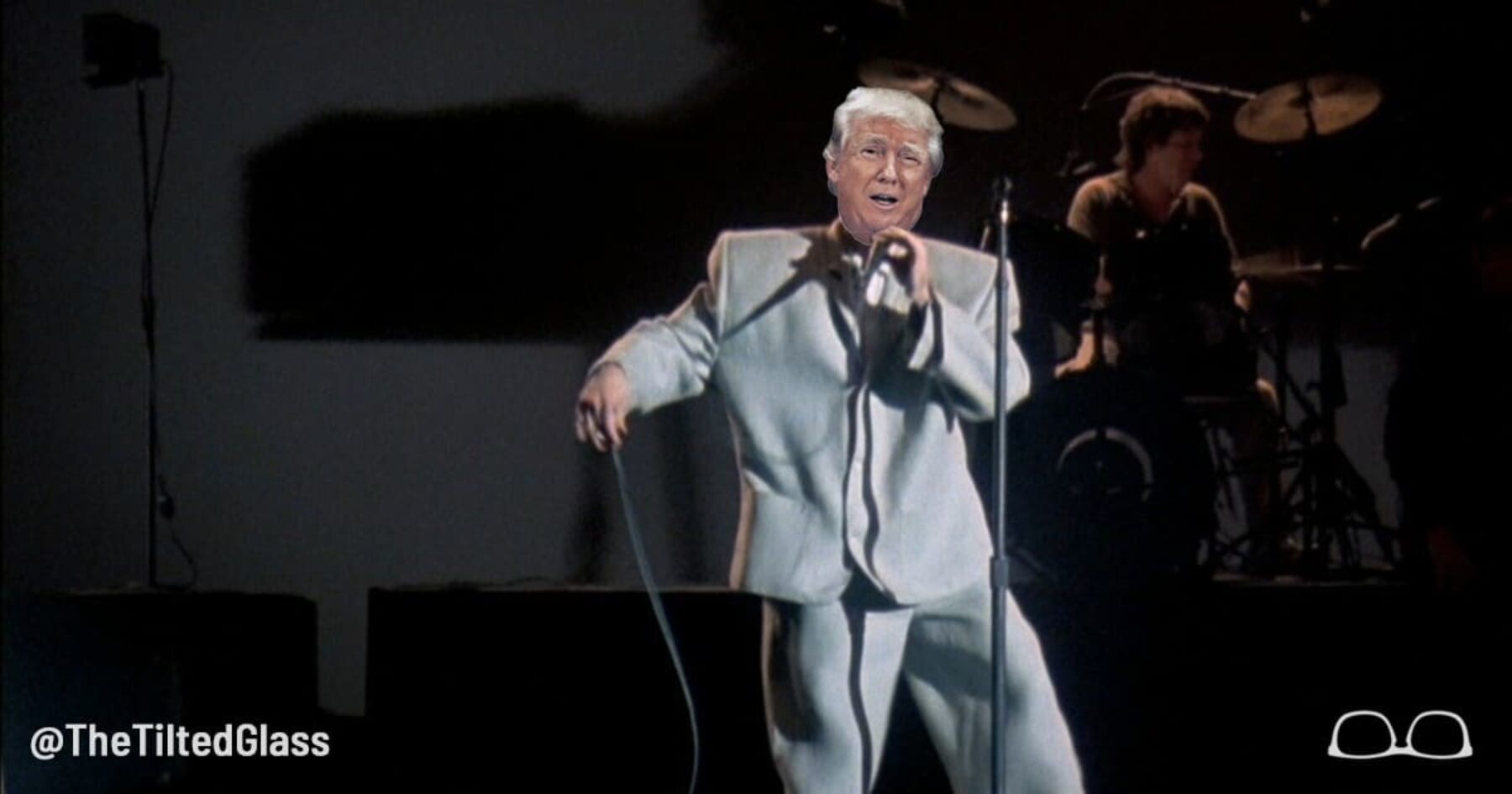 Trump Reveals Mystery of His Big Suit