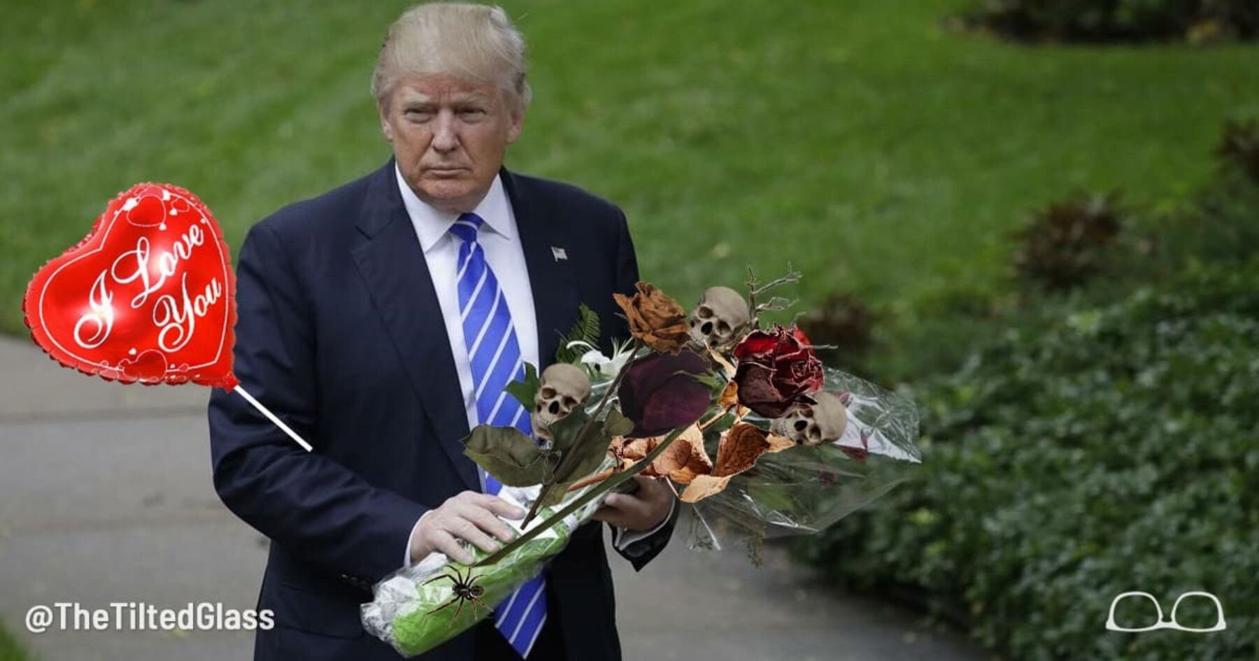 I Got You These Flowers But They Died, By Donald Trump