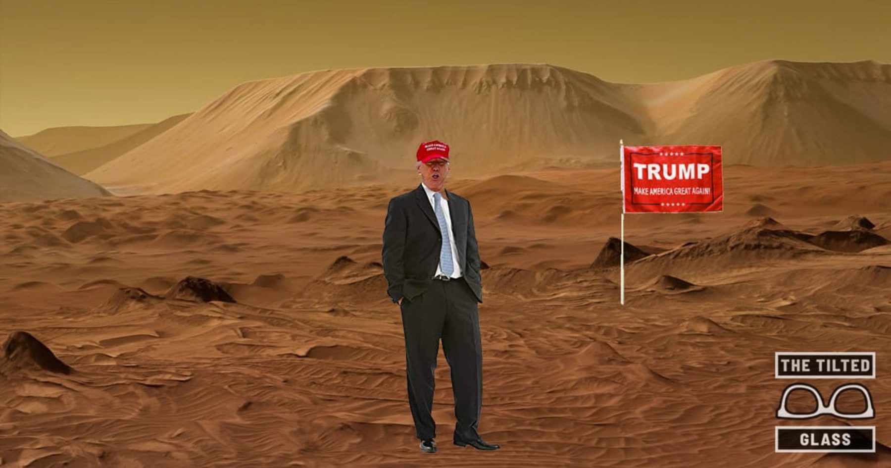 Report: Most Americans Want Trump to Go to Mars