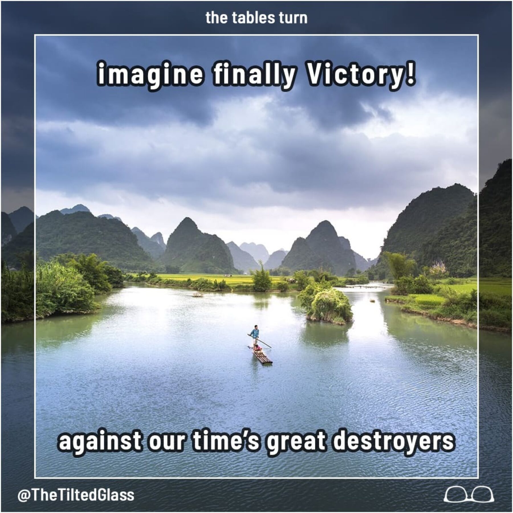 Imagine Finally Victory...
